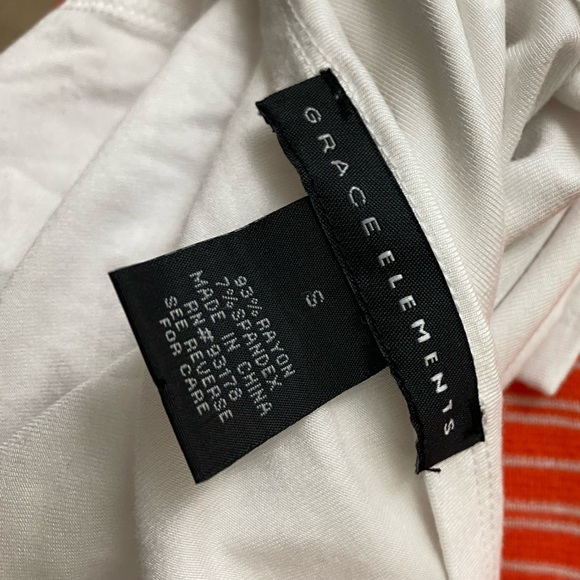 Grace Elements White Bolero - Picture 3 of 4